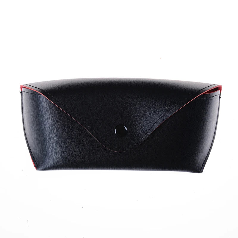Vintage Leather Glasses Case Portable Sunglasses Holder Box Bag