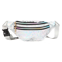 Holographic Laser Waist Bag for Beach Travel