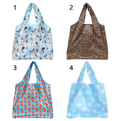 Stylish Foldable Shopping Bag Reusable Waterproof Backpacks Storage Tote