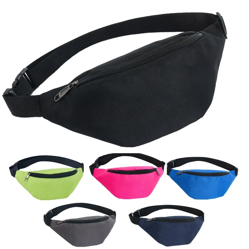 Waterproof Waist Bag Female Belt Chest Handbag Unisex Fanny Pack