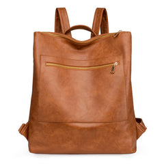 Fashion PU Leather Women Backpack Waterproof School Travel Backpacks