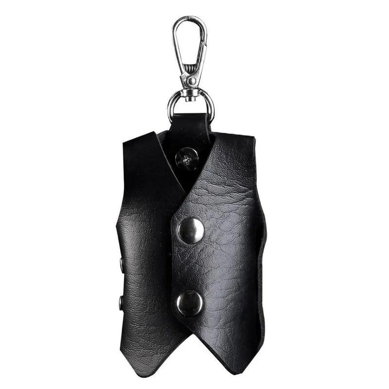 Vintage Men Car Remote Case PU Leather Key Holder Wallet