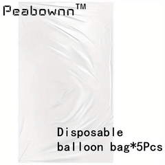 Peabownn Transparent Balloon Bag for Protection and Transport