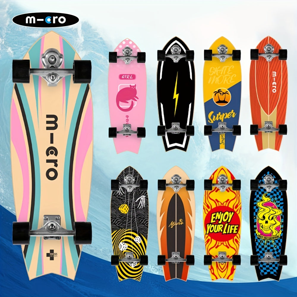 Maple Surf Skate Board Surfskate Street Land Waveboard Training