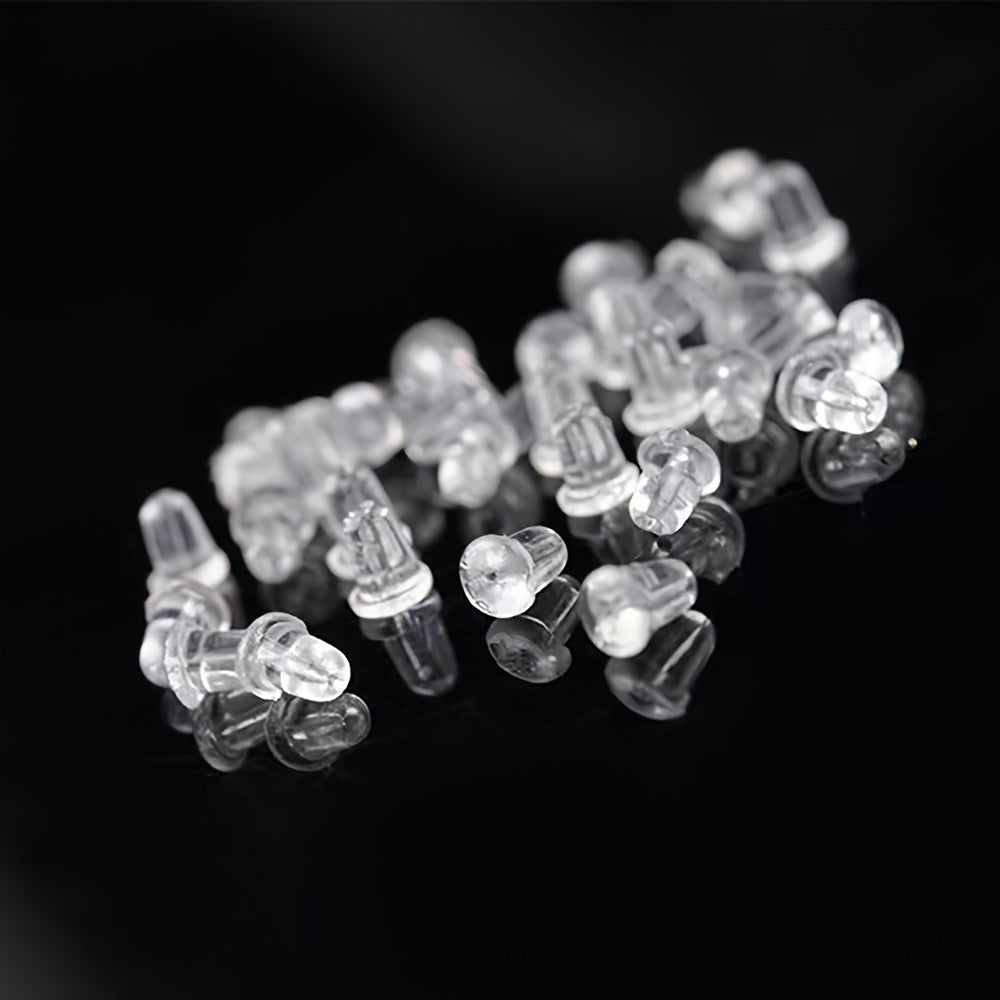 50-100pcs Earring Backings Earbud Back DIY Accessories