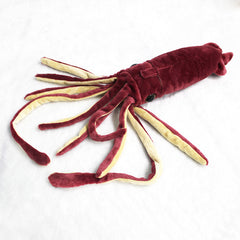 Deep Sea Squid Plush Toy with Soft Tentacles & Expressive Eyes