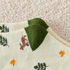 Floral Print Mid Tube Socks for Women