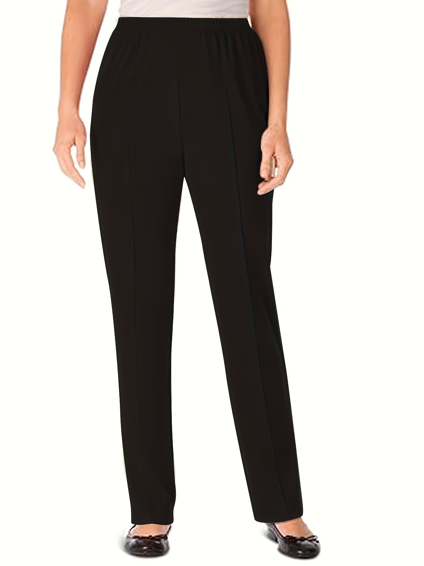  Women's Elastic Waist Trousers