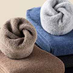 Casual Plus Velvet Thick Warm Cotton Mid-calf Socks