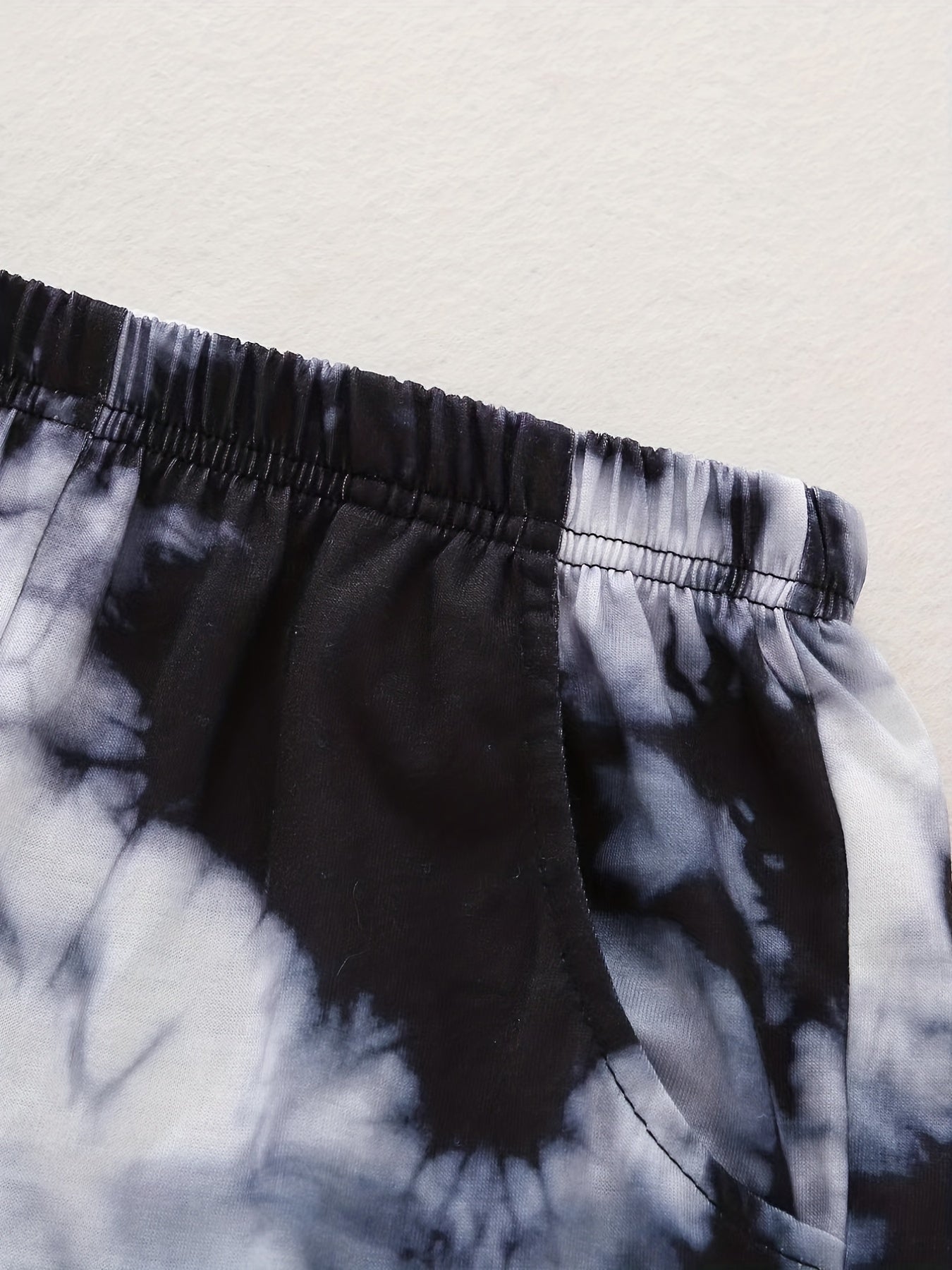 Boys' Tie Dye Printed Beach Shorts
