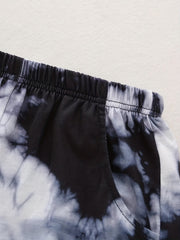 Boys' Tie Dye Printed Beach Shorts