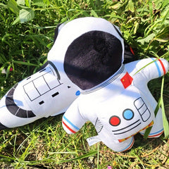 Rocket Plush Toy with American Flag Soft & Cozy Stuffed Animal