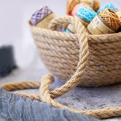 10mm Jute Hemp Rope 33 Feet Craft Twine DIY Arts Crafts Gift Packing