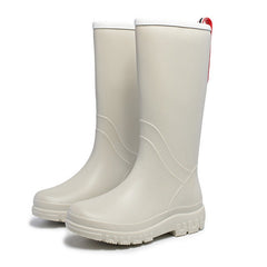 Women's Mid Calf Rain Boots Waterproof Outdoor Footwear
