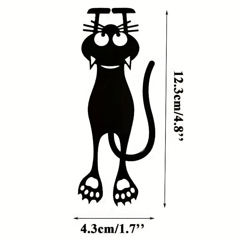 Acrylic Hollow Kitten Bookmark 2pcs