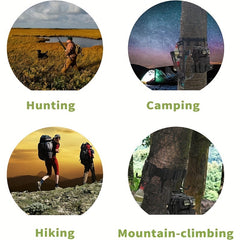 5-Hook Gear Hangers for Camping & Bow with Thickened Webbing