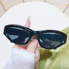 Y2K Cat Eye Sunglasses UV400 Sports Sun Shades Beach Summer Party