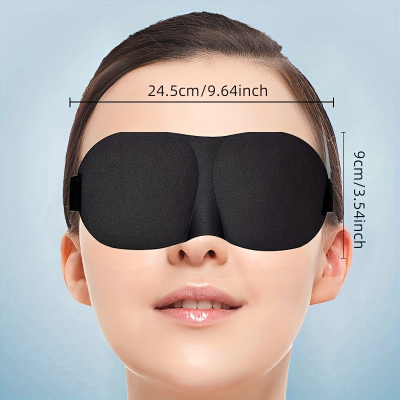 3D Eye Mask for Travel Comfortable Sleep Blackout Night Sleeping Eyeshade