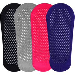 Women's Cushioned Padded Anti Slip Pilates Socks