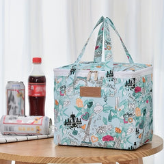 Insulated Large Capacity Lunch Bag Leakproof Waterproof for School Picnic