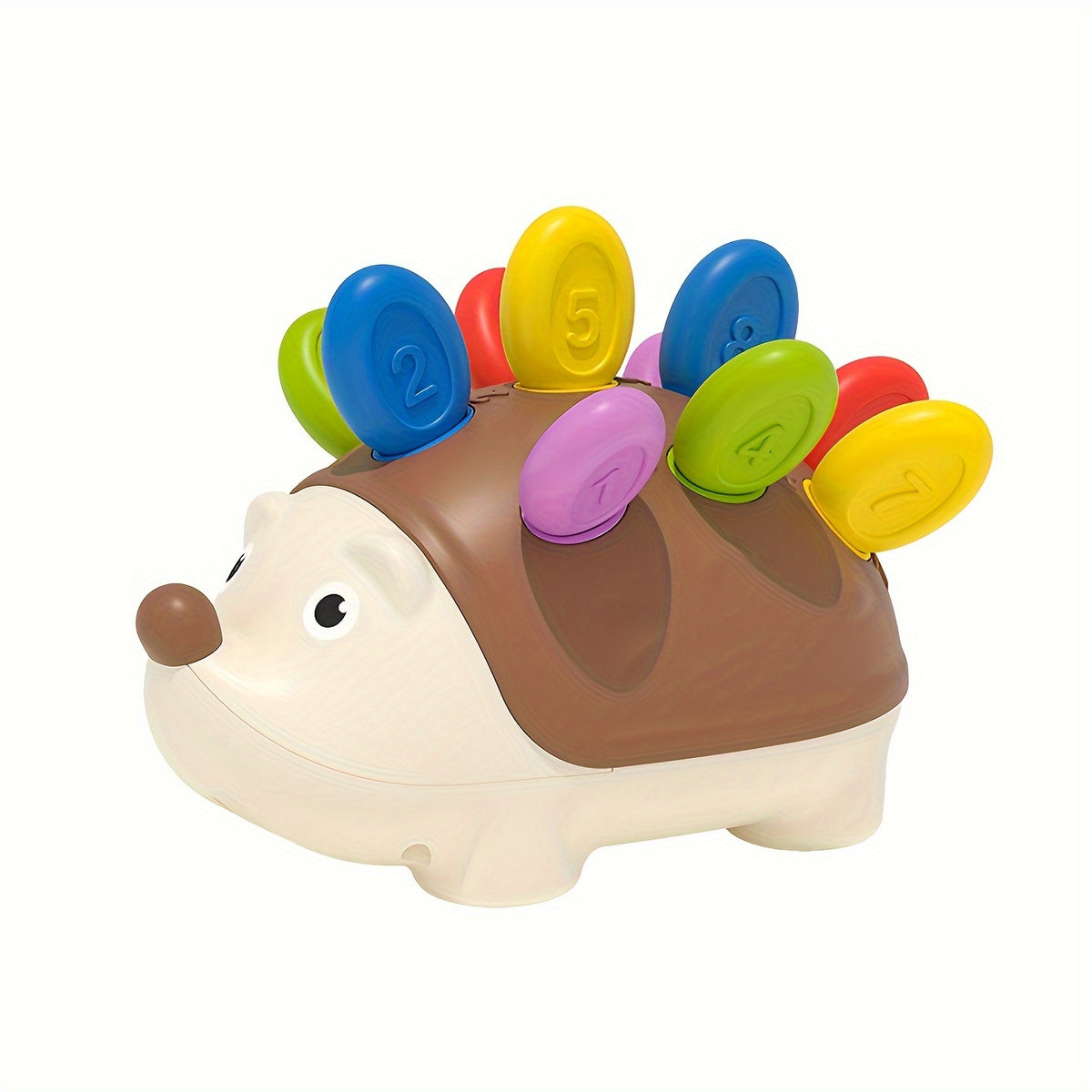 Hedgehog Educational Toy Number Matching Vibrant Colors