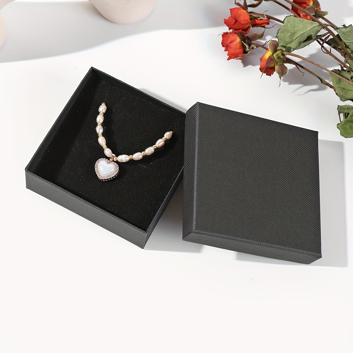 12pcs Necklace Set Ring Pendant Jewelry Packaging Box