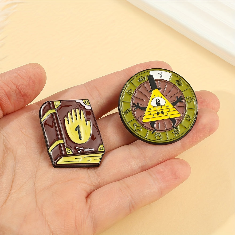 Creative Cartoon Funny Girl Pin Brooch