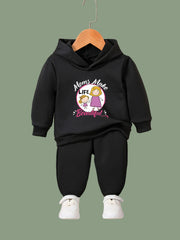 2pcs MOMS LIFE Hoodies Pants Set Sports Gift Girls
