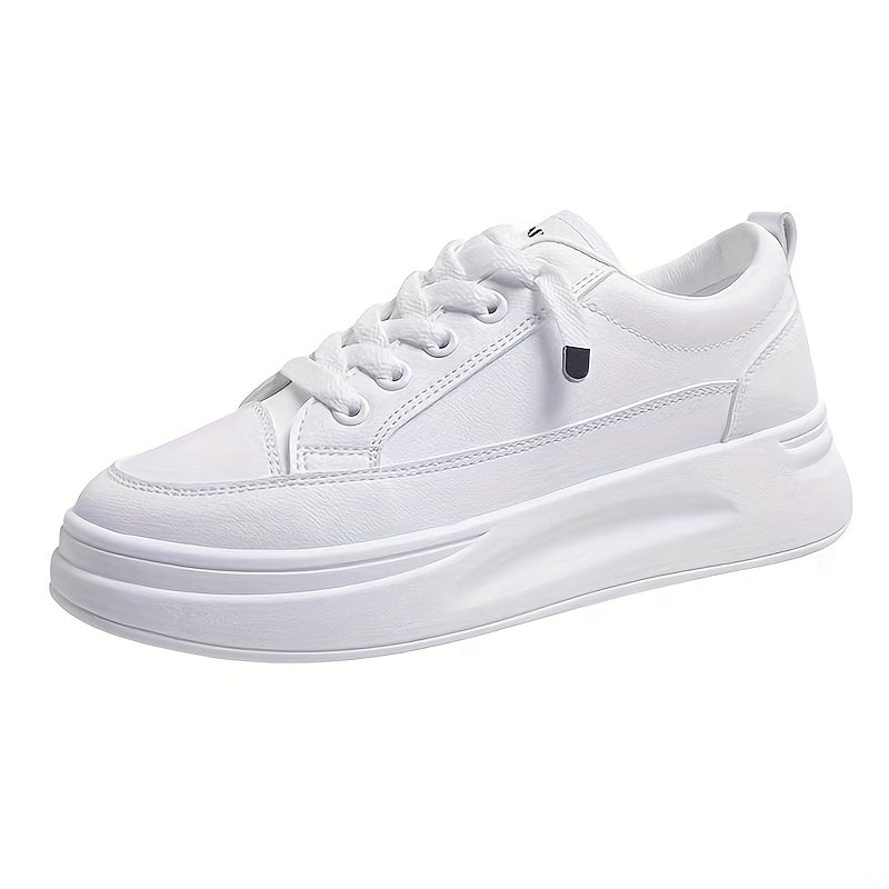 Women's Low Athletic Skate Shoes Lightweight Non-slip Sneakers