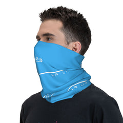 Unisex Graphic Neck Gaiter Retro Beanie Scarf Adjustable Fit