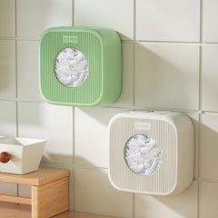 1pc Disposable Cling Wrap Set Storage Box Hanging Cling Bag Case