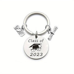 Graduation Season Stainless Steel Keychain For Boys And Girls