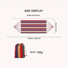 Portable Camping Hammock with 204.12 KG Capacity