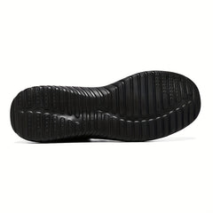 Men's Breathable Knit Sneakers for Running