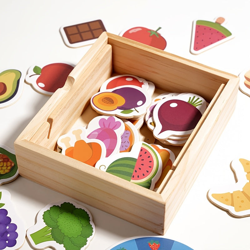 Colorful Bear Feeding Game Toy with Wooden Spoon
