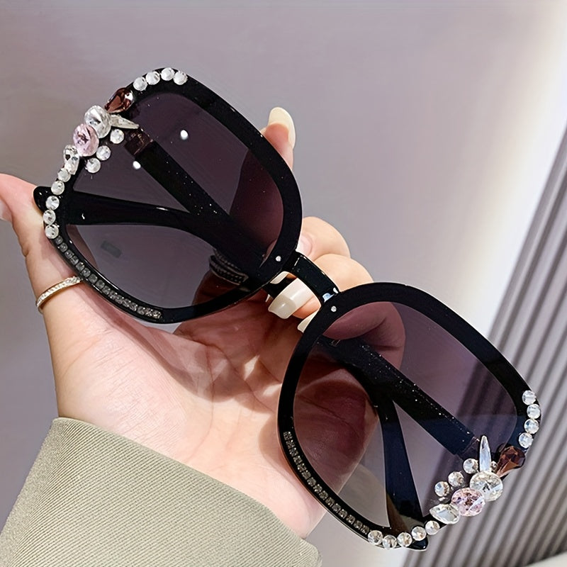Geometric Frame Polarized Sunglasses for Stylish Look