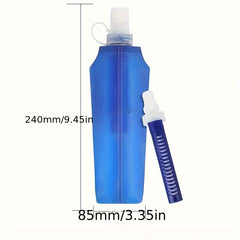 Travel Folding Water Bag Portable Filter Container