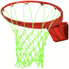Glow in the Dark Luminous Basketball Net with 12 Hooks
