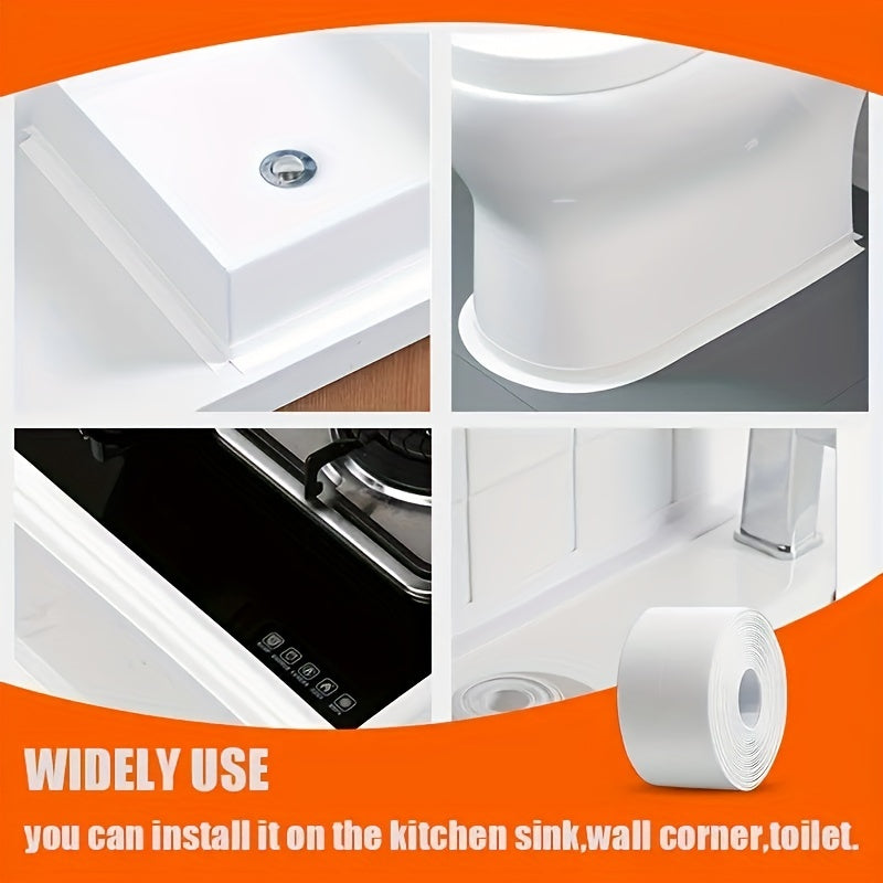 Waterproof PVC Sealing Strip Tape for Bathroom Shower Sink Bath