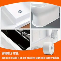 Waterproof PVC Sealing Strip Tape for Bathroom Shower Sink Bath