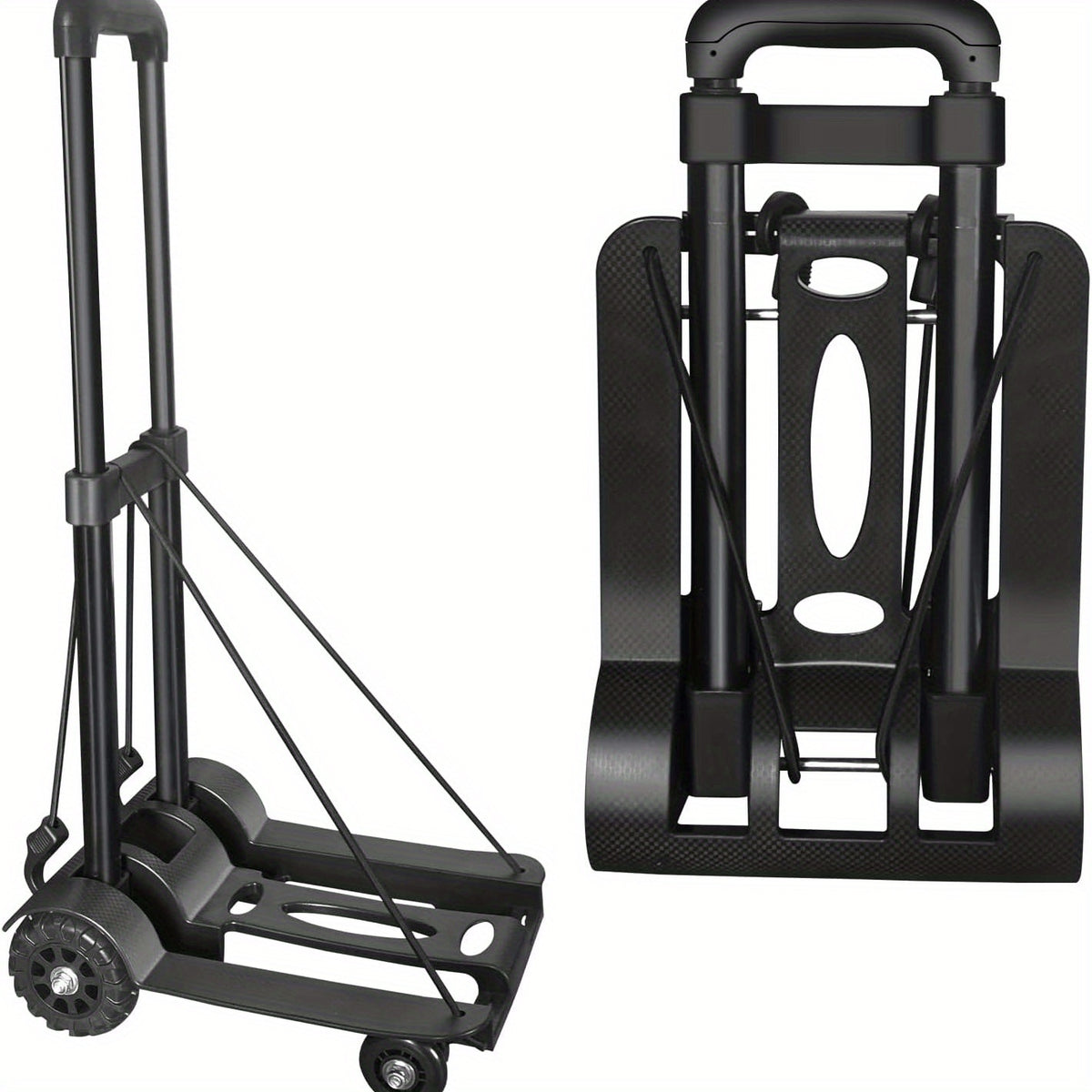 Foldable Portable Trolley 3 Stage Handle 50 Kg Load
