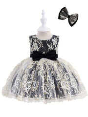 Children's Princess Dress Pompous Dress Flame Dress Performance Dress