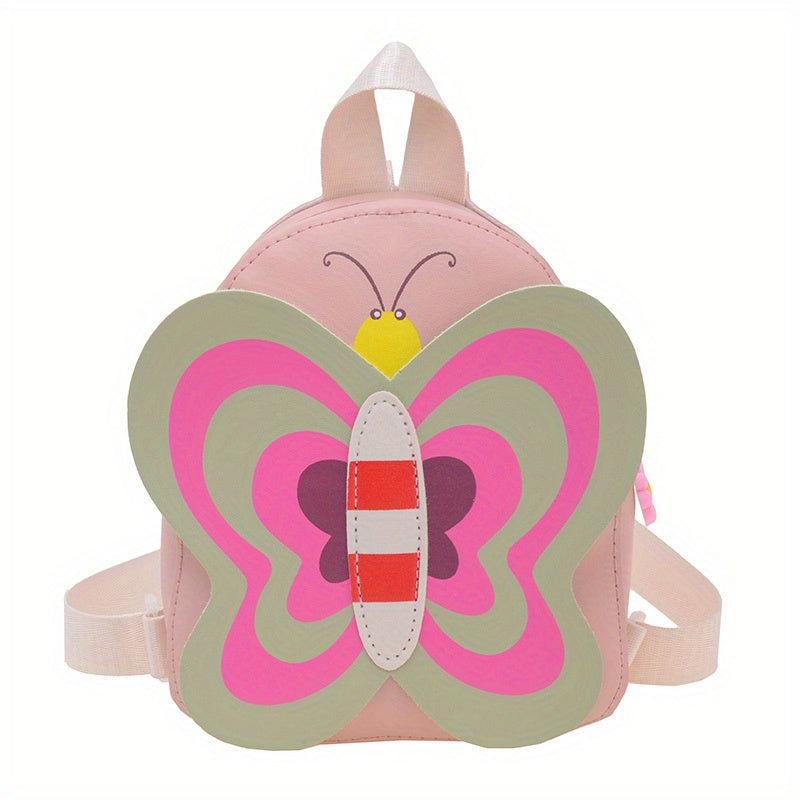 Sweet Girls Butterfly Shape Backpack for Kindergarten Students