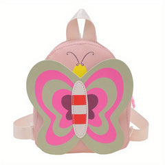 Sweet Girls Butterfly Shape Backpack for Kindergarten Students