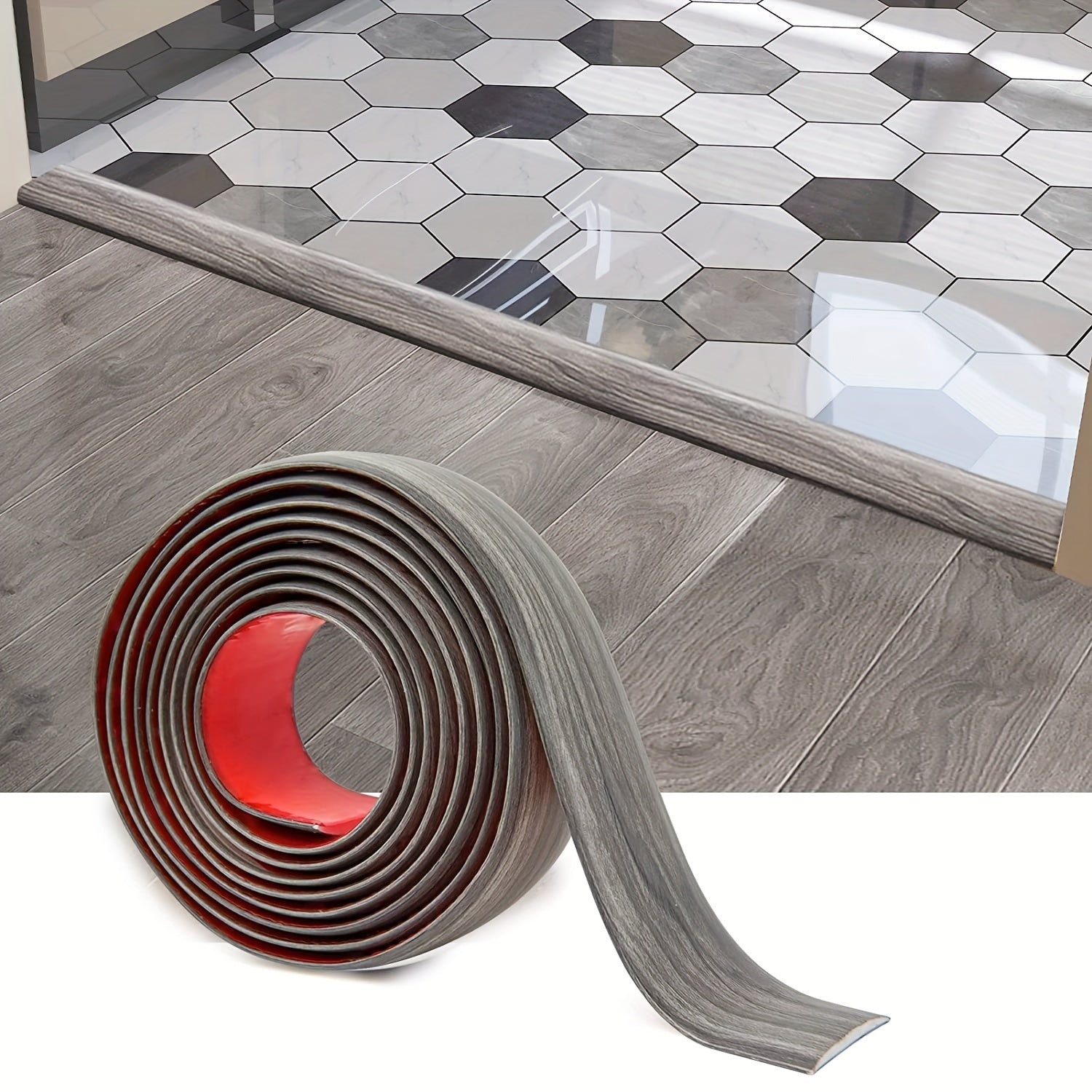 Self Adhesive Vinyl Transition Strip 3 3ft Laminate Floor Divider