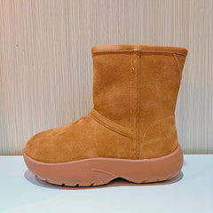 Women's Non slip Warm Snow Boots Thickened Comfortable Height Increasing Shoes