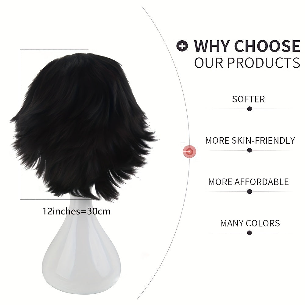 Men's Dress Up Wig Costume Hair Extension for Parties Holidays