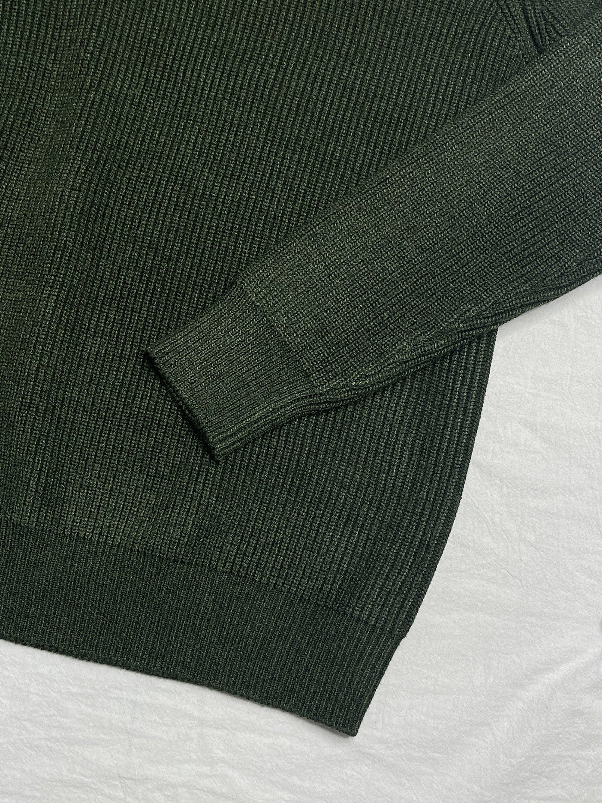 Men's Warm Knitted Sweater High Stretch Pullover for Fall Winter