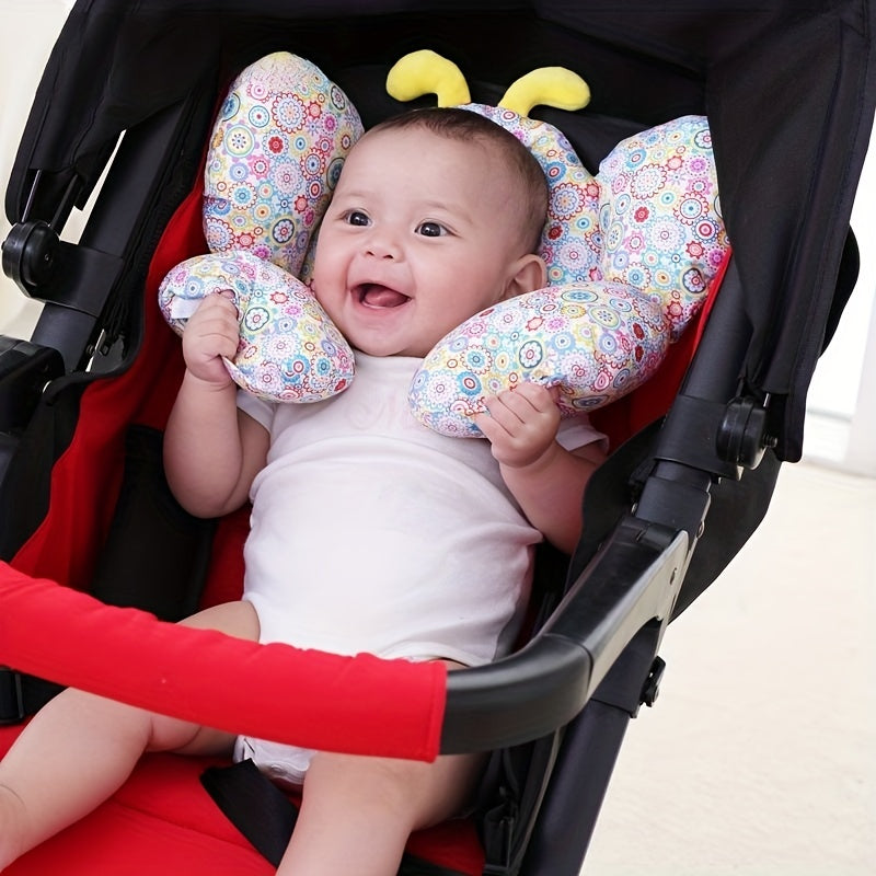 Baby Neck Pillow for Strollers and Car Seat, 0-4 Years