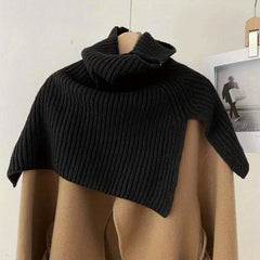 Elasticity Knitted Scarf Warm Outdoor Thick Winter Shawl